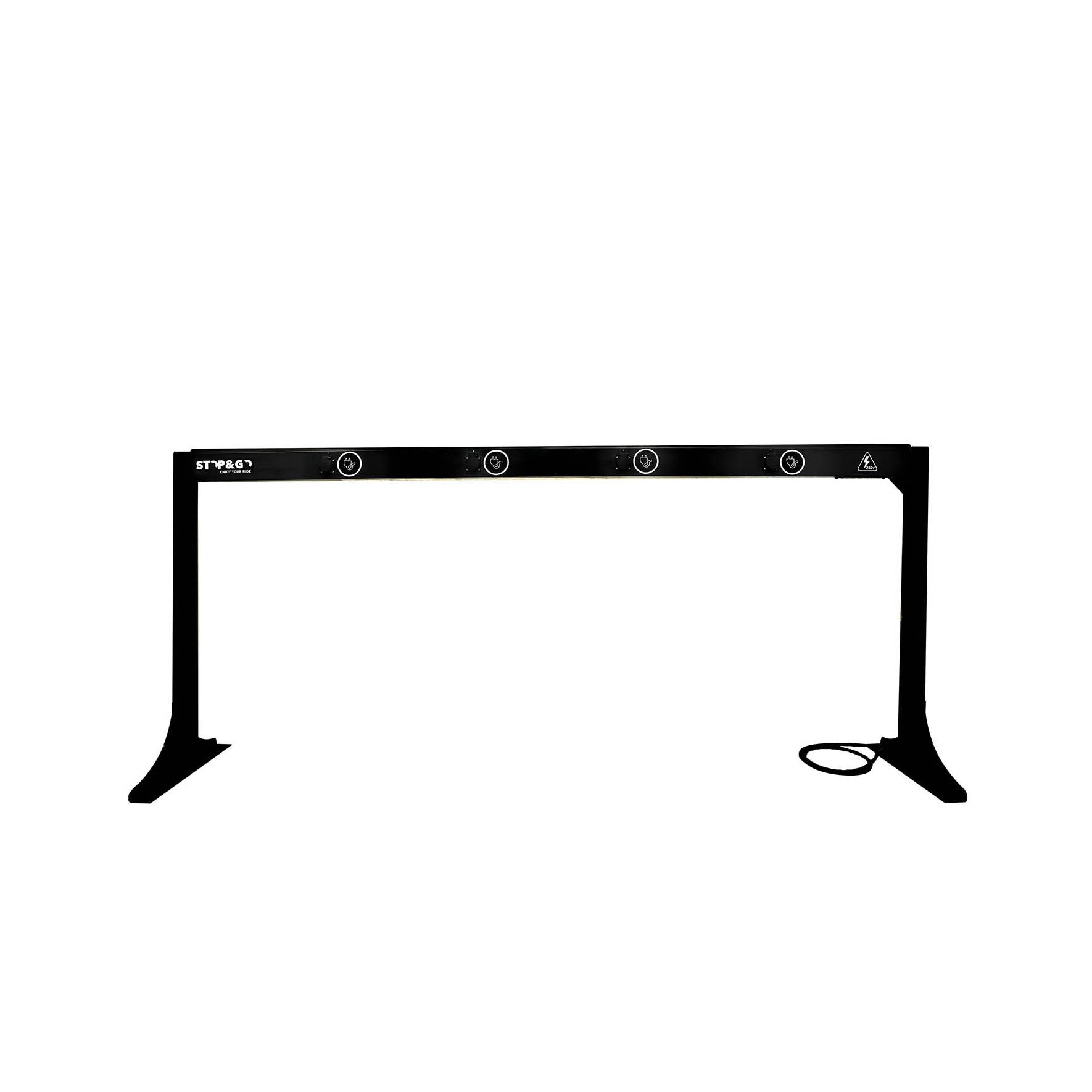 RASTRELLIERA PORTA BICI CON KIT RICARICA E-BIKE