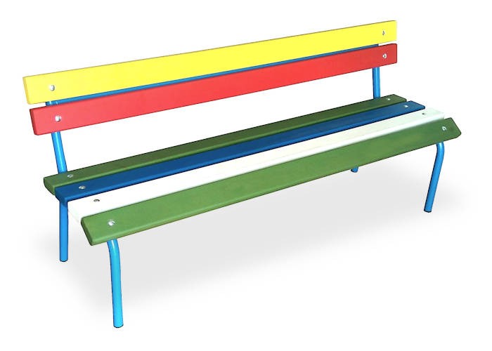 PANCHINA ASILO COLORATA