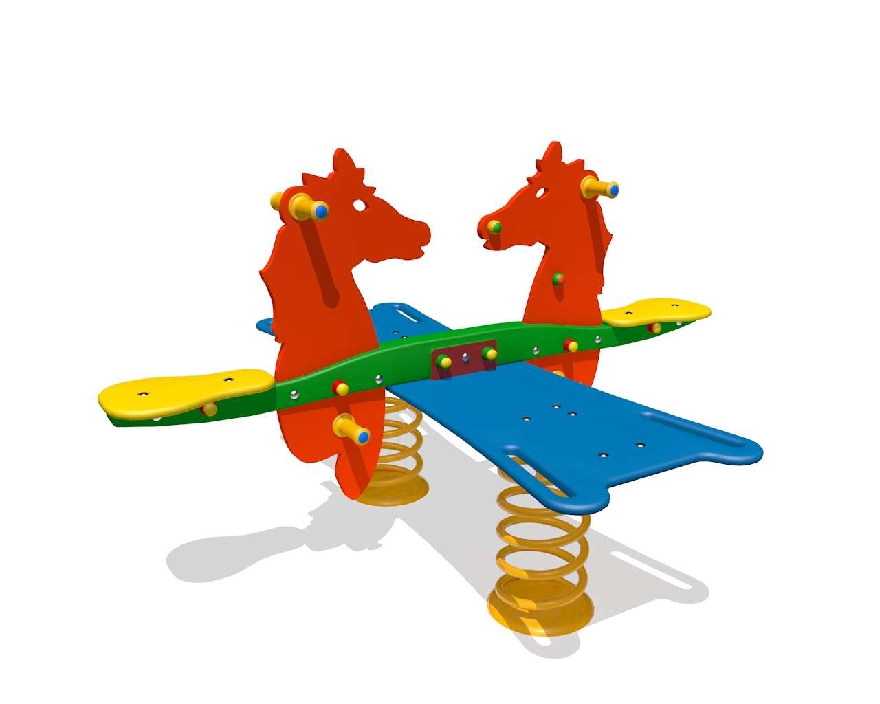 DONDOLO CAVALLO A 4 POSTI