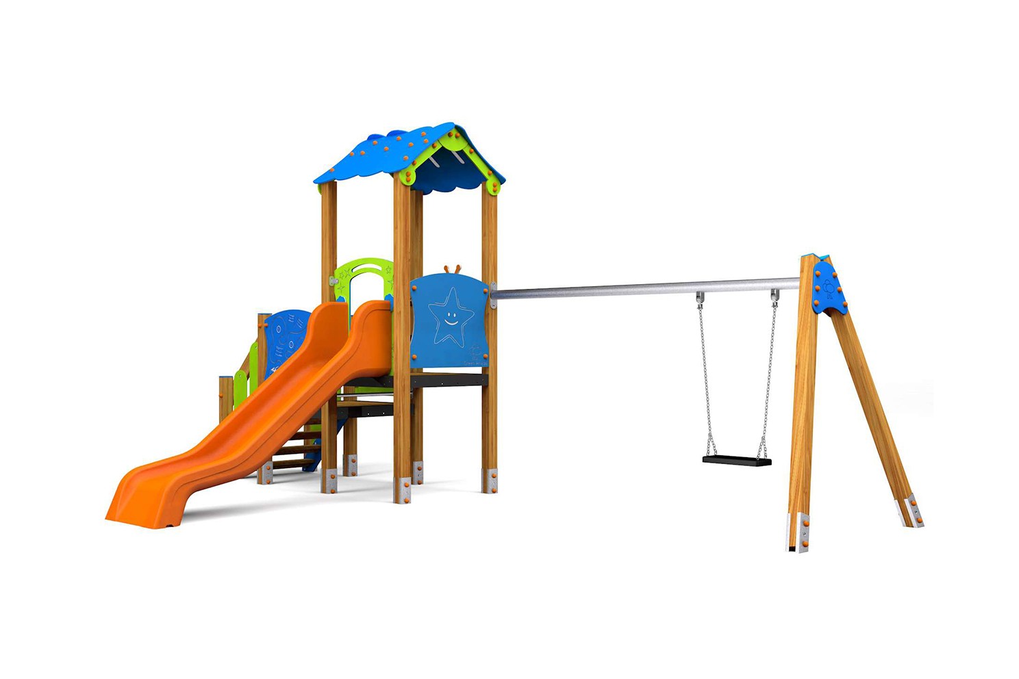 MARMOTTA CON ALTALENA BABY