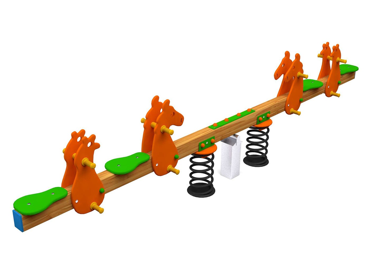 BILICO A MOLLE CON SAGOMA A 4 POSTI