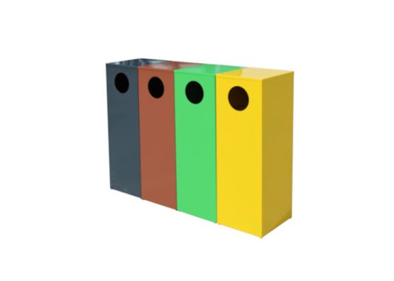 KIT CESTONI COUNTRY RACCOLTA DIFFERENZIATA