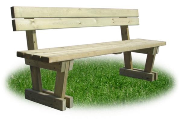 PANCHINA IN LEGNO